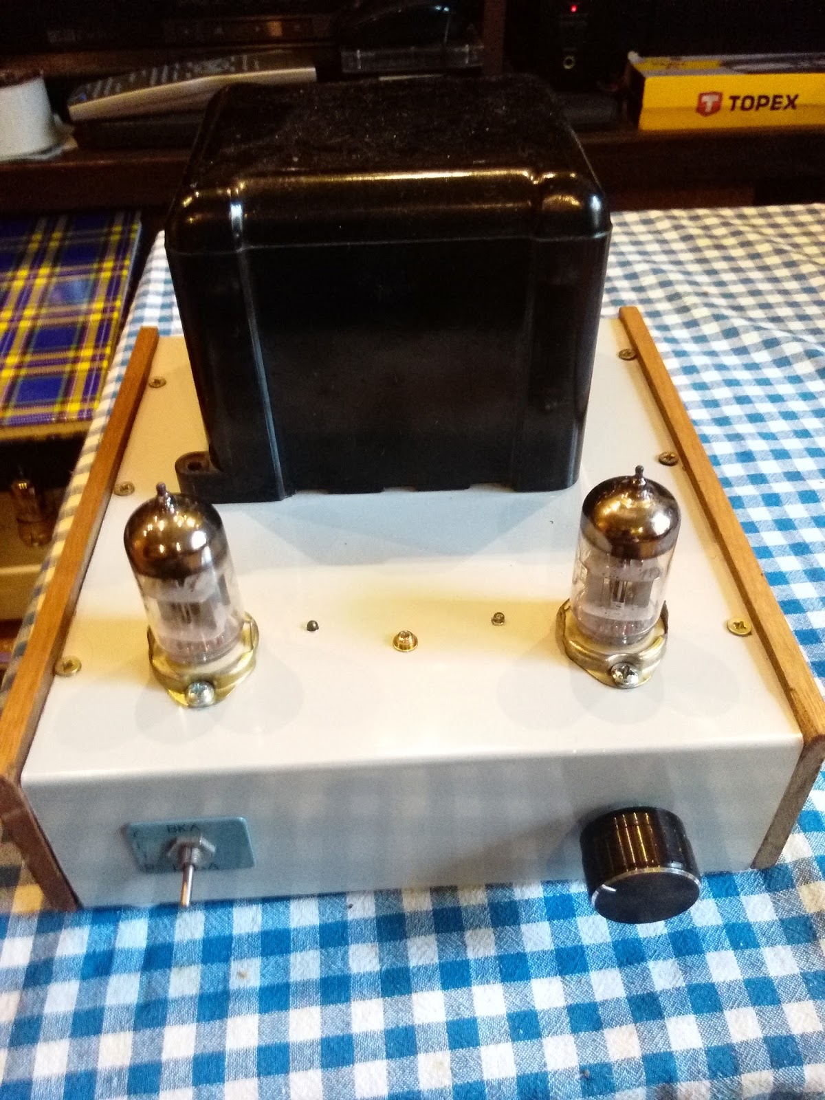 Ламповый звук от Сергея Семенкова: 6Ж43П - усилитель с большим звуком.