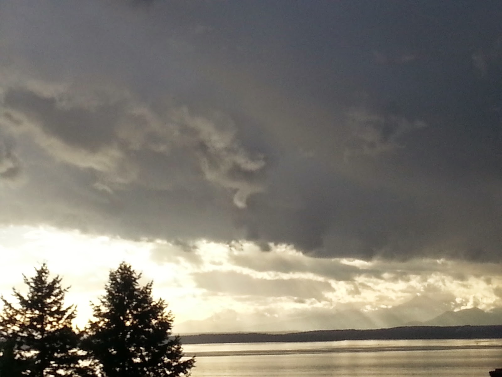Shoreline Area News: Photo: Thunder cloud