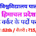 CSKHPKV Recruitment 2019 कृषि विश्वविद्यालय पालमपुर हिमाचल प्रदेश में फिल्ड वर्कर के पदों पर भर्ती, सैलरी Rs.15,000/-