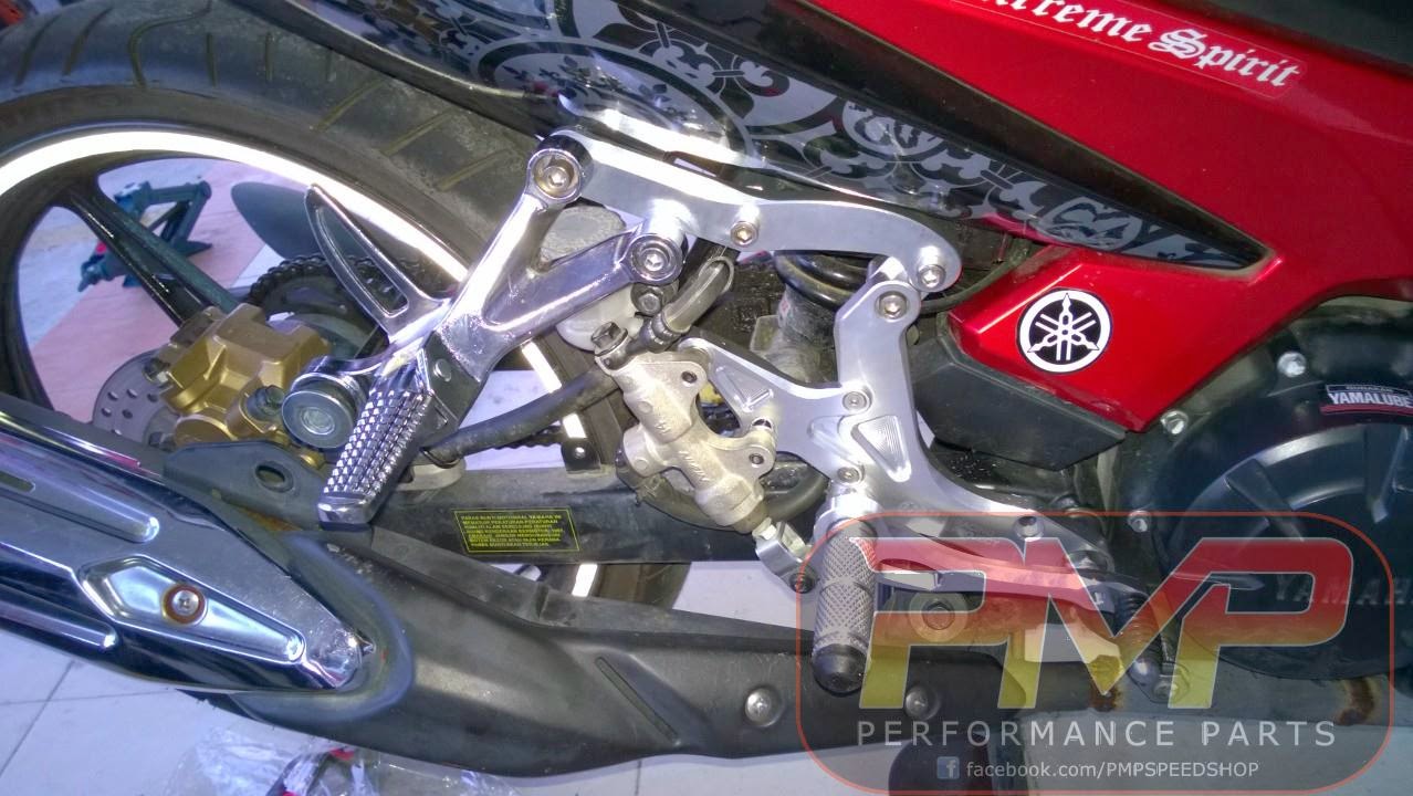 NUI RACING FOOTREST FOR YAMAHA LC135 NEW (5SPEED) PALEX MOTOR PARTS