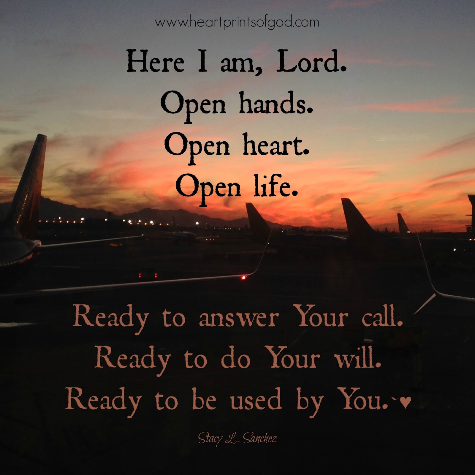 Lord, Use Me~ | Heartprints of God