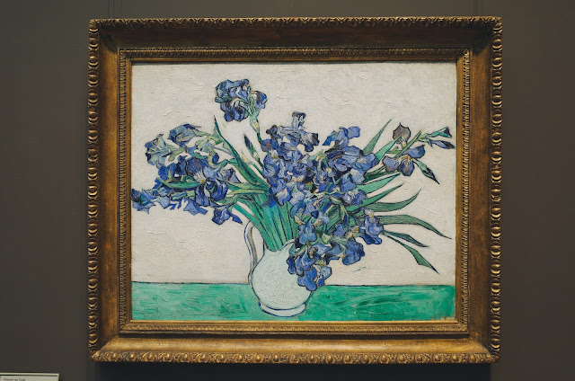 Van Gogh, Gauguin, and Seurat｜アイリス（Irises） 1890年