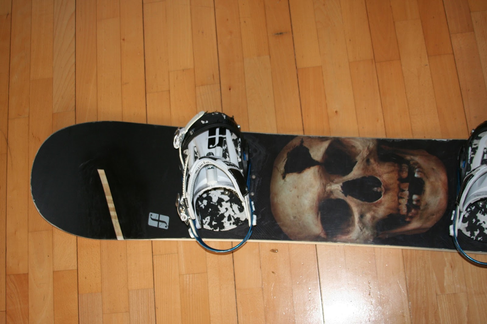 Cracked snowboard fix