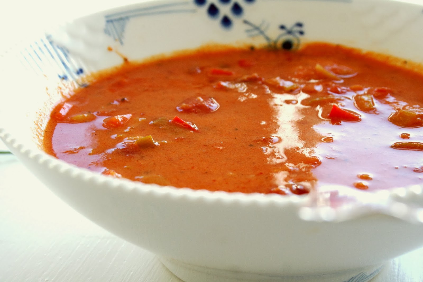 So Last Decade: Chili suppe med kylling og grønt