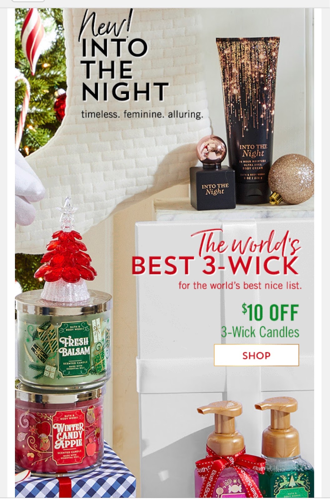 Life Inside the Page Bath & Body Works Today’s Email November 4, 2019
