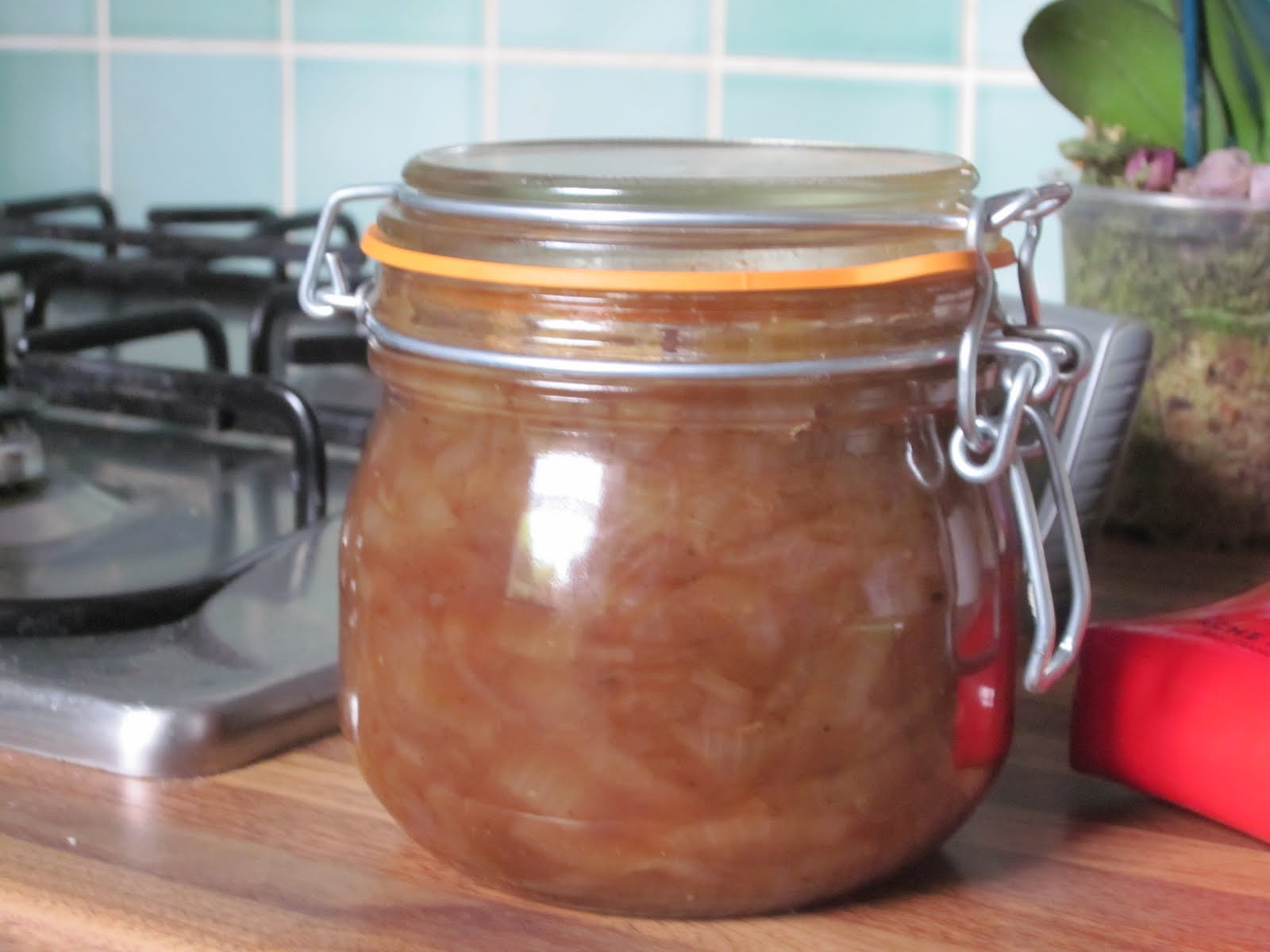 River Cottage Onion Marmalade Blue Sky and Bunting