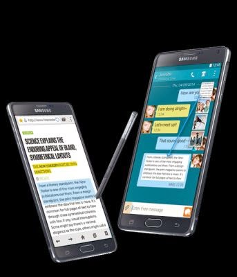 Samsung Galaxy Note 4 si Galaxy Note Edge