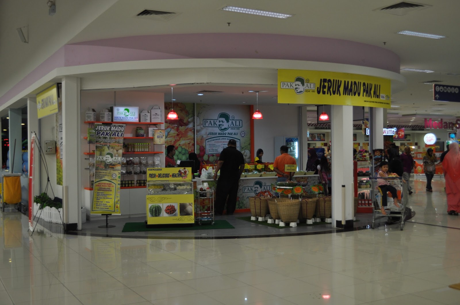 Muhammad Qul Amirul Hakim Jeruk Madu Pak Ali Di Tesco Kulim