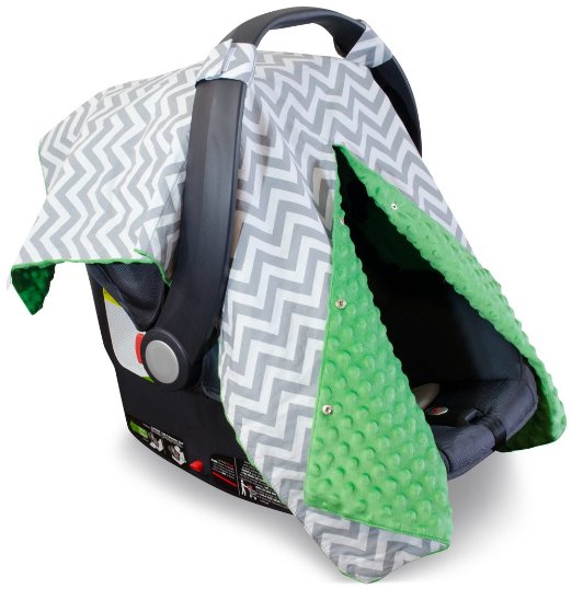 Not Just Another Southern Gal Premium Car Seat Canopy Cover and 3in1