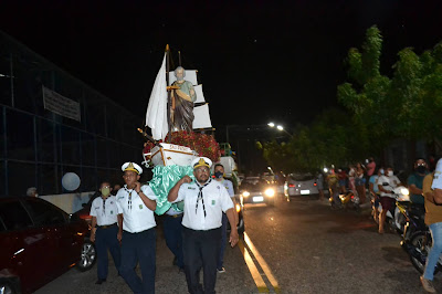 PAROQUIA DE MACAU: MISSA E CORTEJO COM A IMAGEM DE SÃO PEDRO PELAS RUAS DA COMUNIDADE ENCERRAM AS FESTIVIDADES DO PADROEIRO DO PORTO 2021