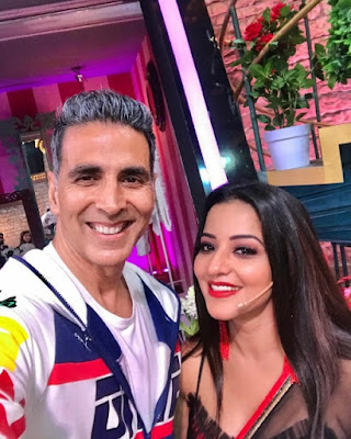 Monalisa Sets Fire on Movie Masti With Manish Paul Zee TV Show With Akshay Kumar Monalisa Sets Fire on Movie Masti With Manish Paul Zee TV Show With Akshay Kumar