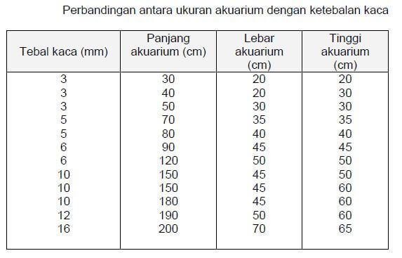 Konstruksi Membuat Aquarium Agro Eksplor