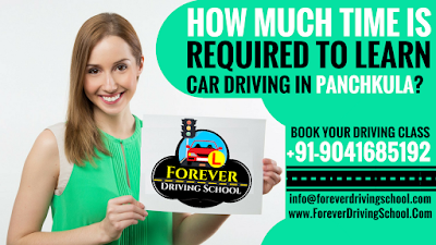 HOW MUCH TIME REQUIRED TO LEARN CAR DRIVING IN PANCHKULA FOR BEGINNERS?