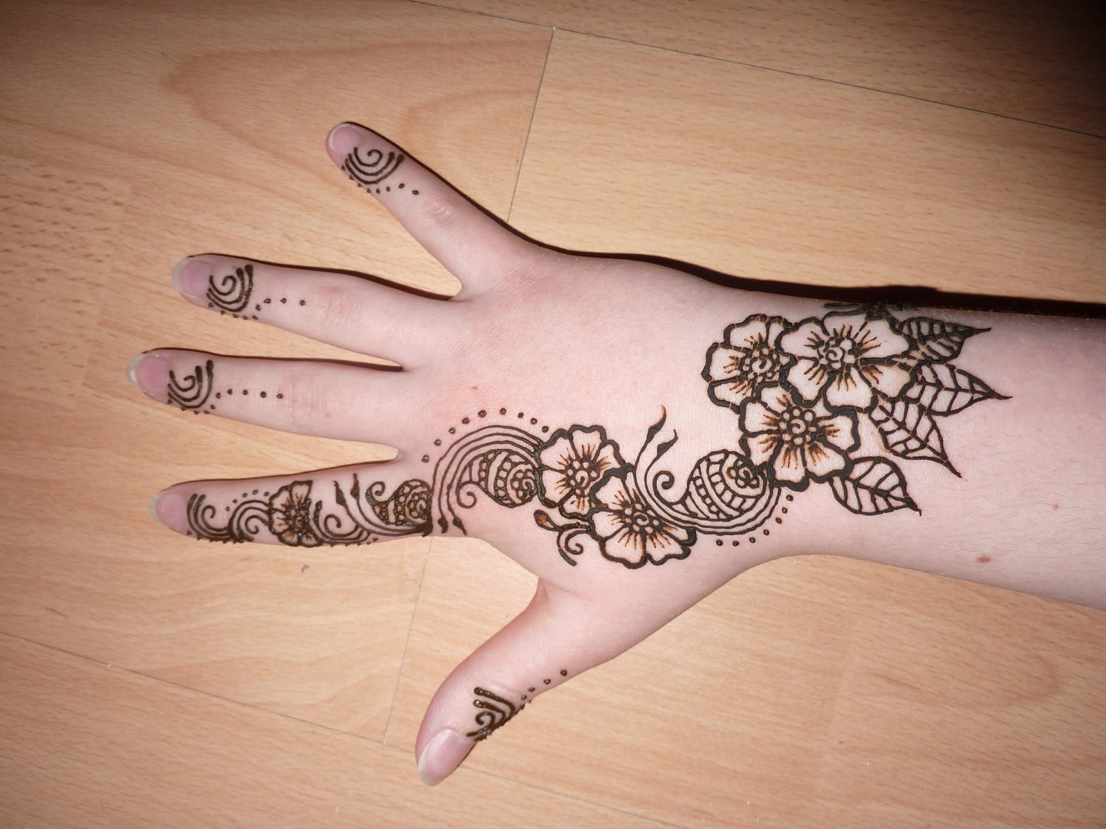 1. Simple Henna Designs for Kids - wide 8