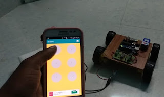 Arduino bluetooth controlled car