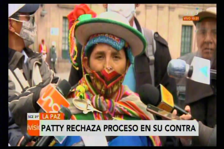 Lidia Patty dice que opositores no saben plantear una demanda y que seguirá con más fuerza