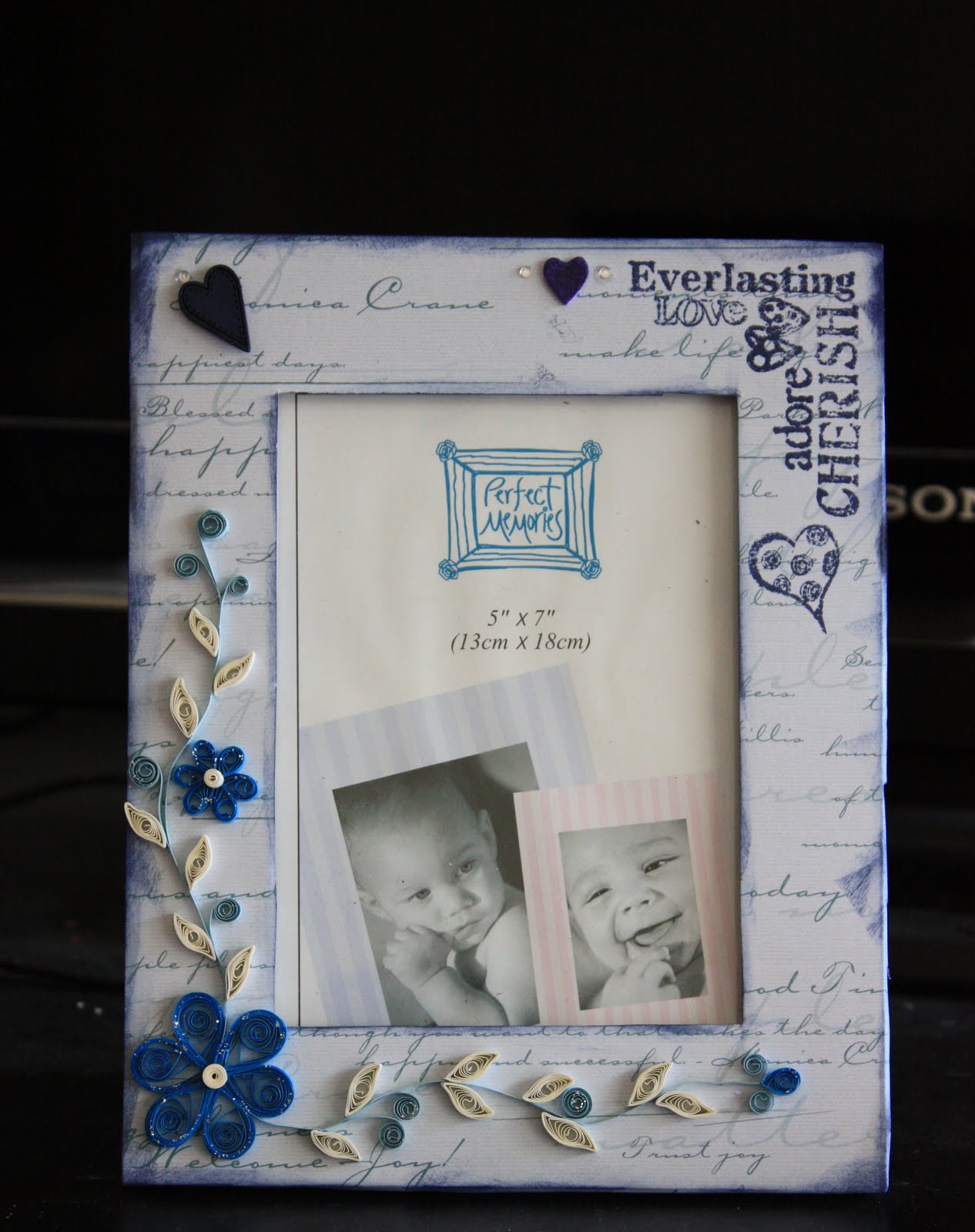 My Kraft Korner: Altered Photo Frames