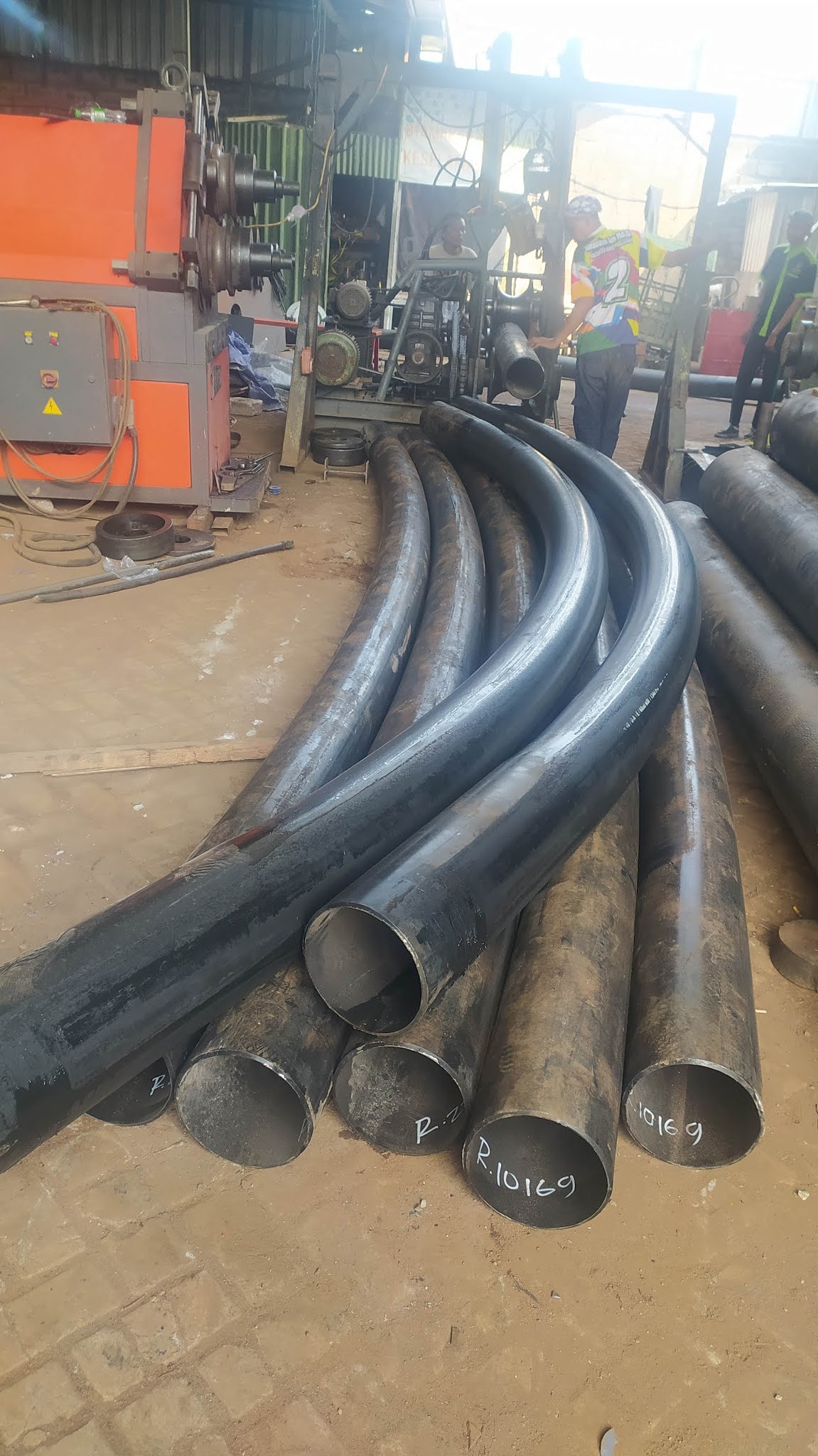 Jasa Roll Pipa Banding PipaUkuran Besar Murah Di Surabaya