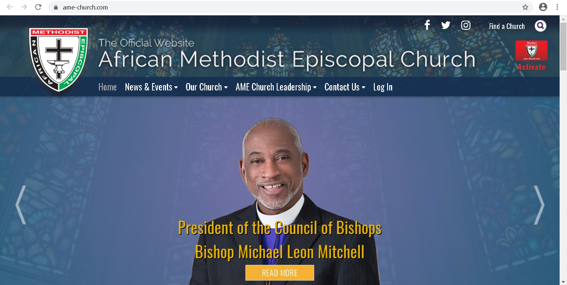 African Methodist Episcopal Church - Resources 2022