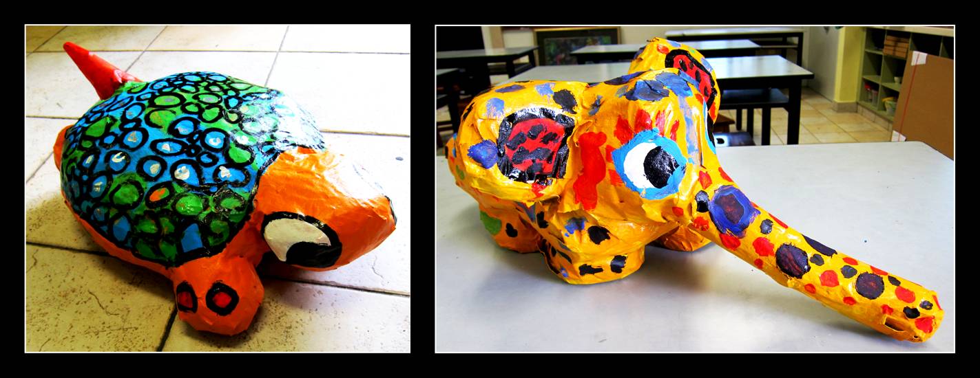 Composite Art & Design Paper Mache Figurines (P3)