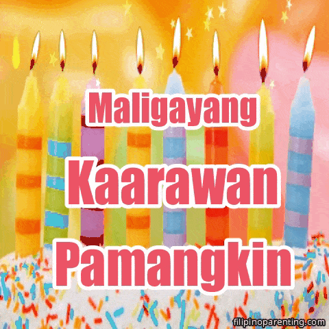 birthday maligayang kaarawan pamangkin happy tagalog filipino