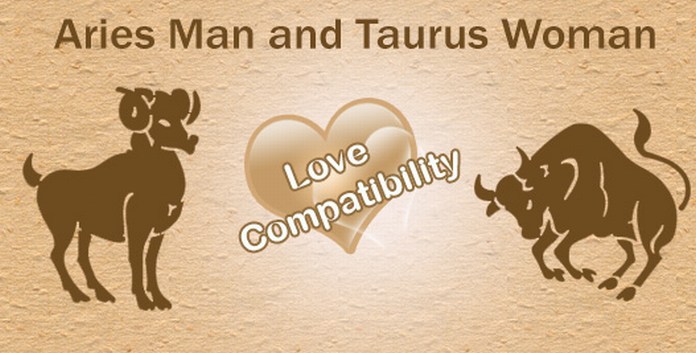 Aries man and taurus woman love compatibility.