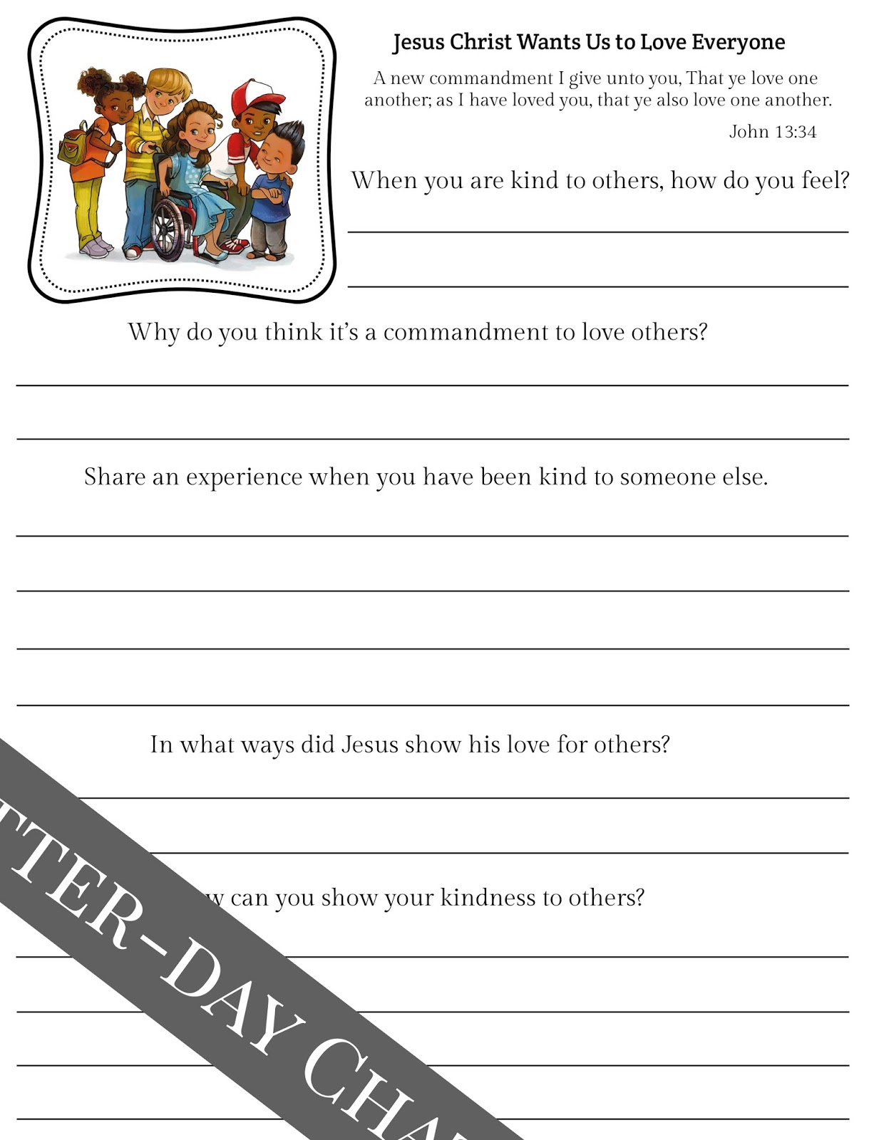 Latter-day Chatter: Primary 3, Lesson 31