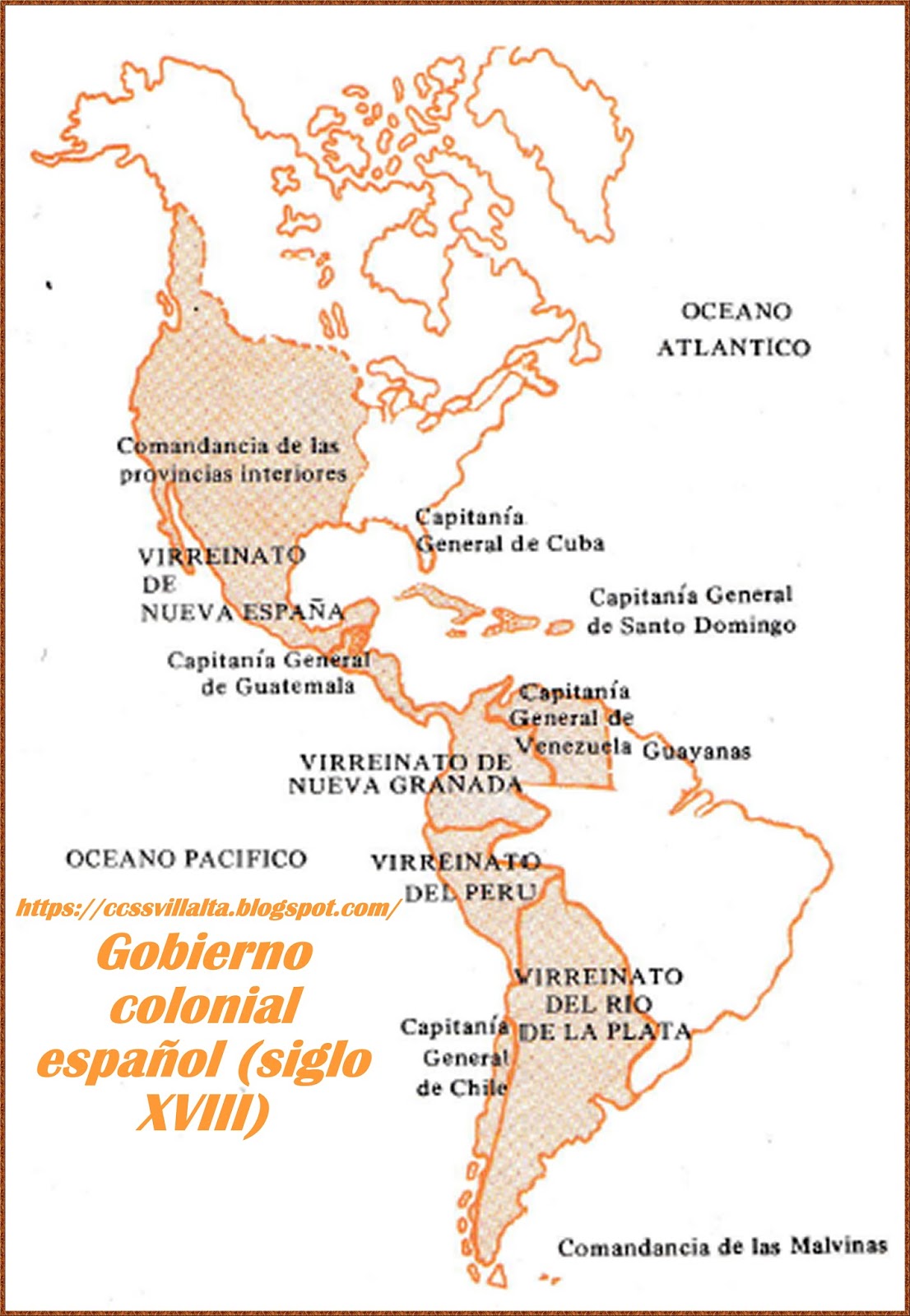 Sistema De Gobierno Colonial Español – OERJ