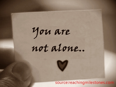 You are not alone artinya