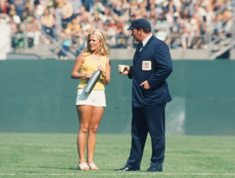 The 1970's Oakland A's Ball Girls- (MLB's First)