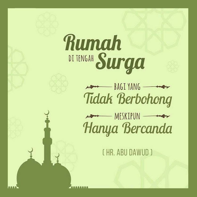Rasulullah Melarang, Siapa Saja yang Tak Membudayakan April Mop akan Dapat Rumah di Surga Rasulullah Melarang, Siapa Saja yang Tak Membudayakan April Mop akan Dapat Rumah di Surga