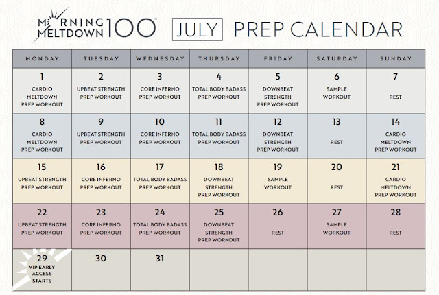 All in Health and Fitness COMMITTED! Morning Meltdown 100