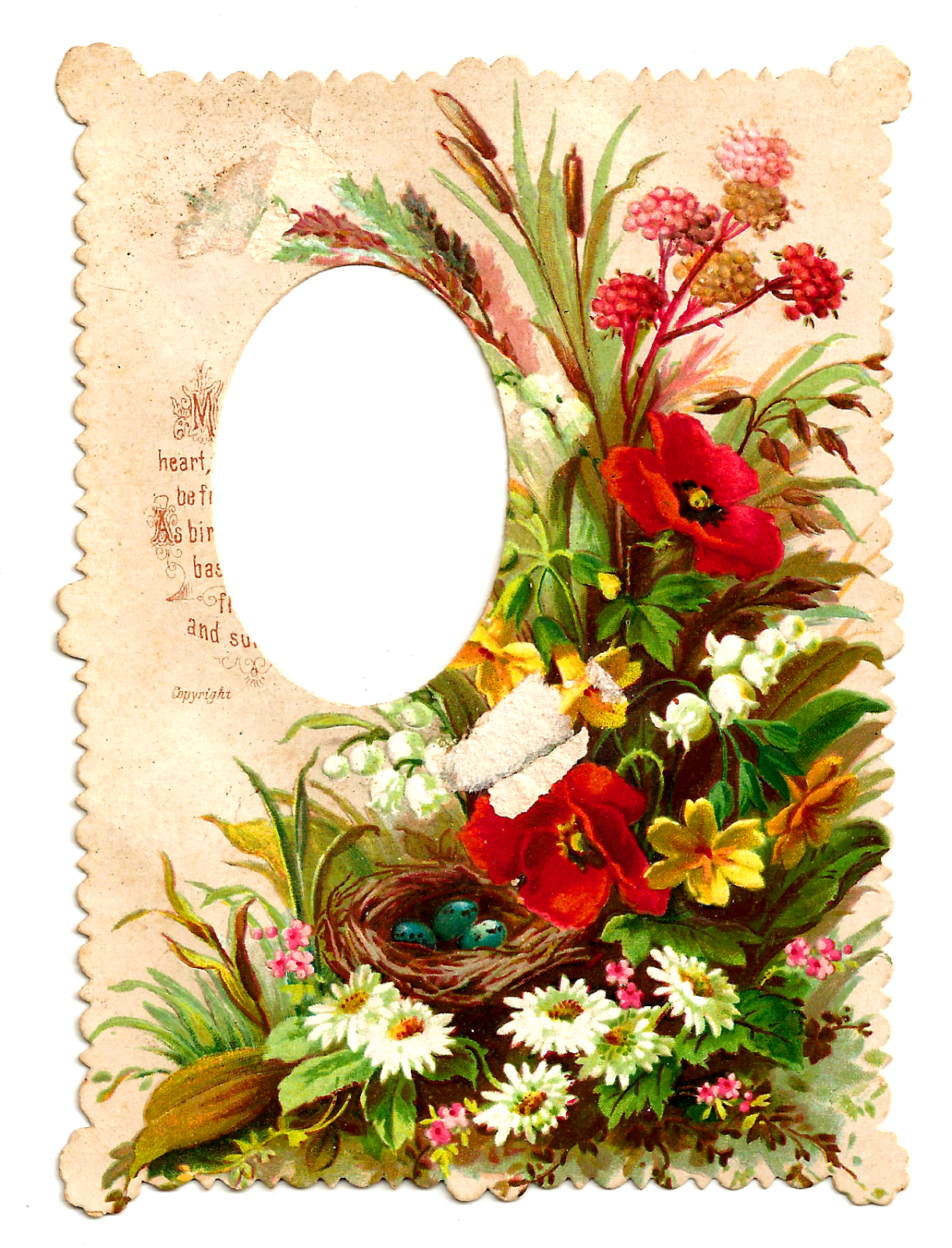 Antique Images Digital Antique Free Frames Paper Crafting Floral 