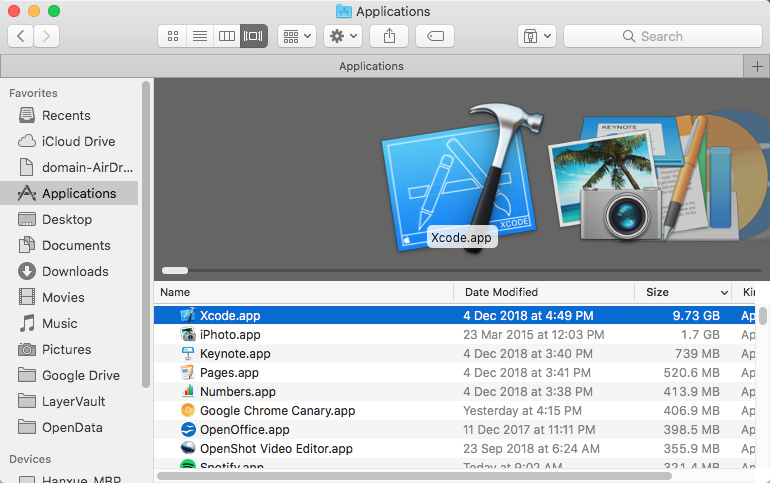 Xcode виртуальная машина