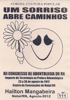 Cordel: Um sorriso abre caminhos, Nº 111. Agosto/2012