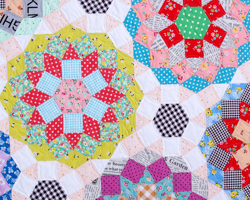 Red Pepper Quilts Mandolin Quilt Tales of Cloth Quilt Club 2018 Part 3