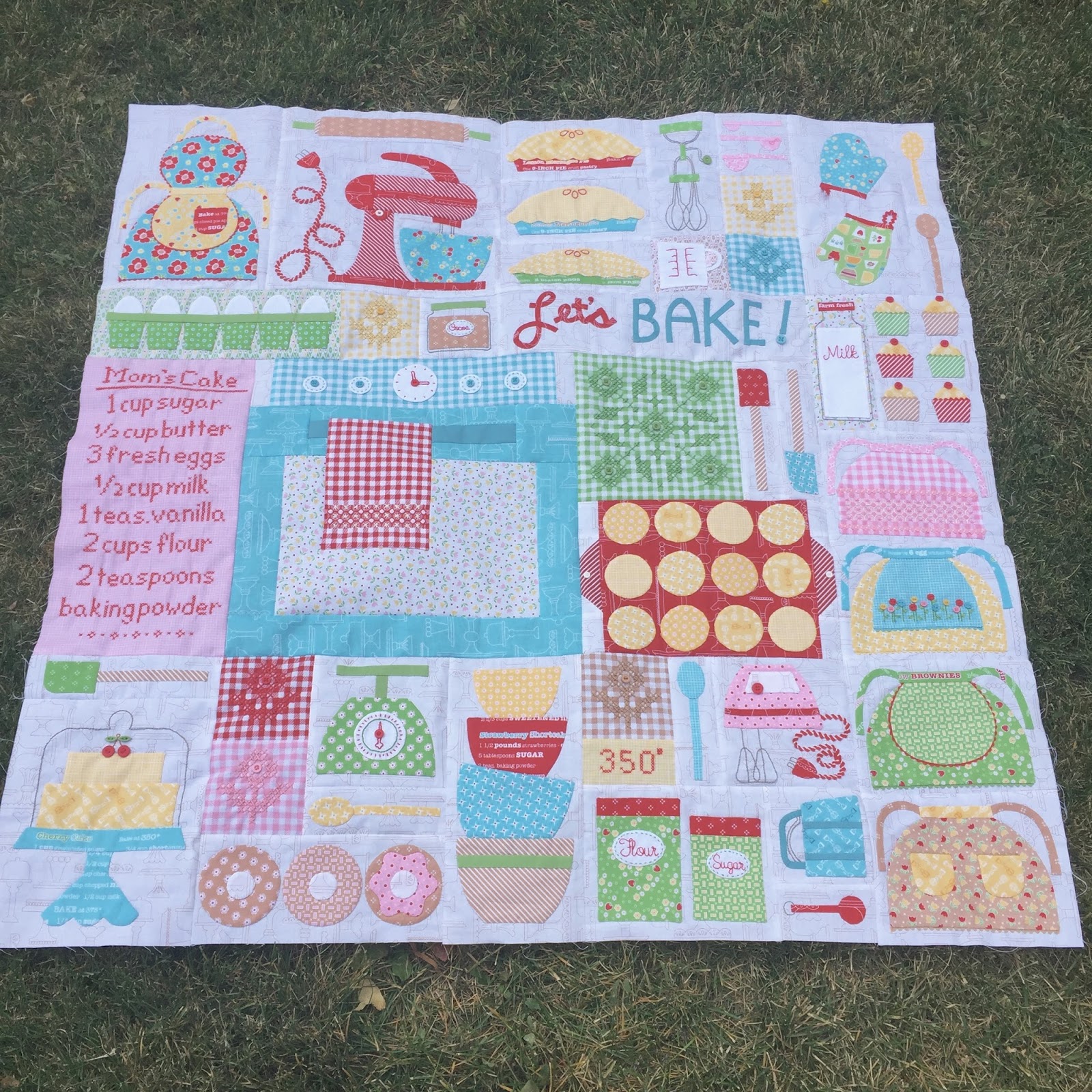 Bee In My Let's Bake Sew Along The Big Finish!!