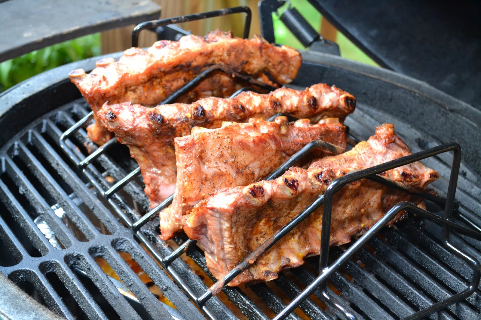 Weekend Food Project: Baby Back Ribs on the Big Green Egg