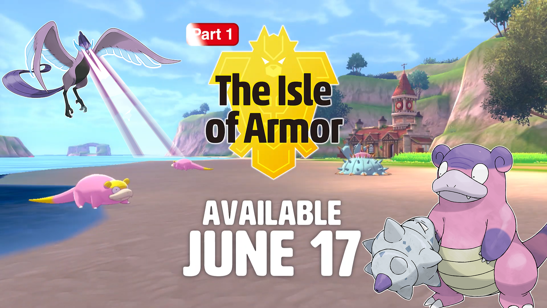 Isle of Armor, a parte 1 do DLC de Pokémon Sword e Shield, vale a