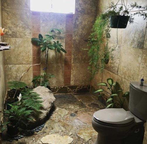 15 Gambar Desain Kamar Mandi Batu Alam Minimalis
