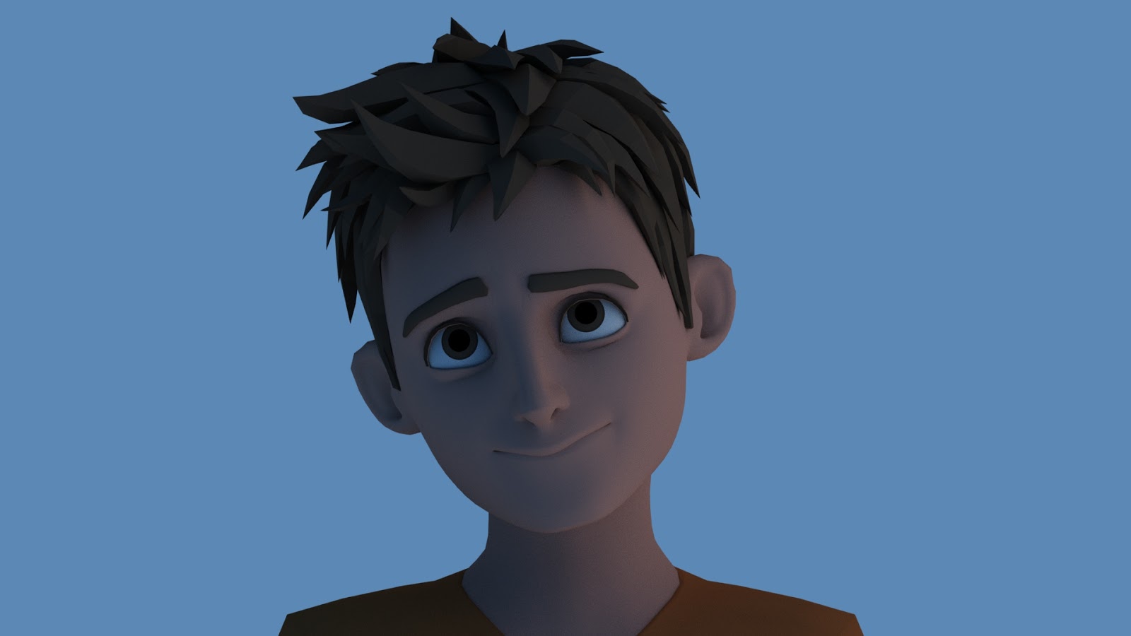 Face Expression of RAY (Rig provided by Animation Mentor)