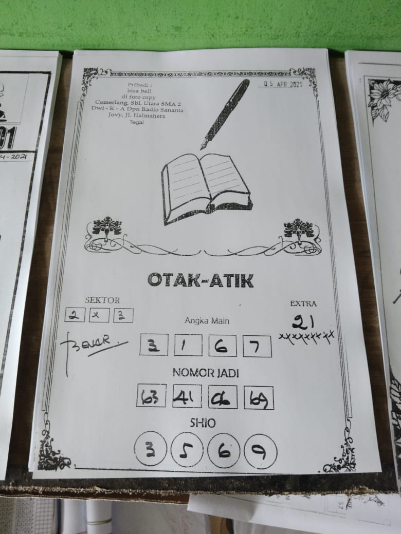 GAMBAR SYAIR TOGEL HONGKONG
