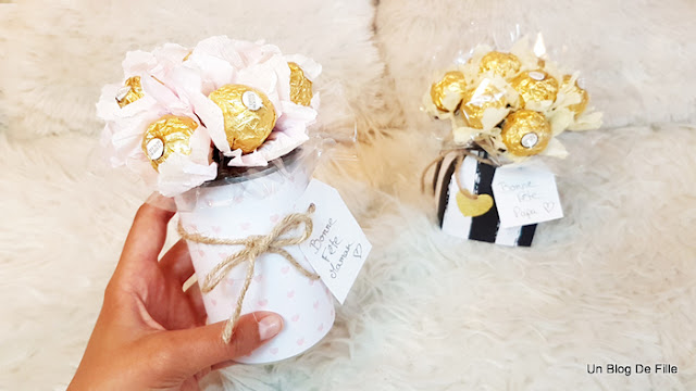 Un blog de fille: DIY  Bouquet de chocolat pour la fête des mères