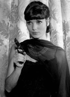 The actress Elsa Martinelli in a 1965 appearance in the TV show The Rogues