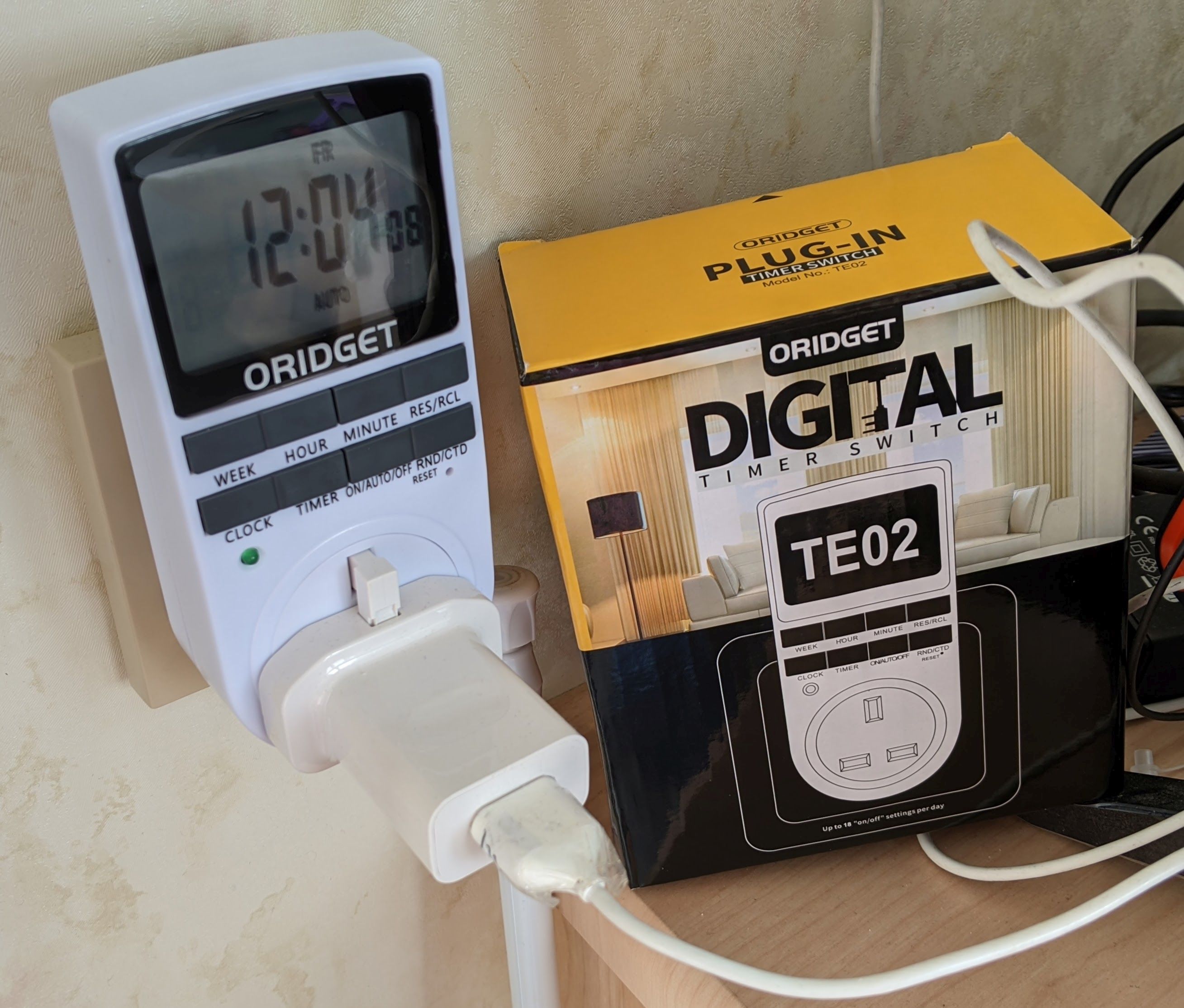 Ted's Salmagundi Oridget Digital Timer Plugs