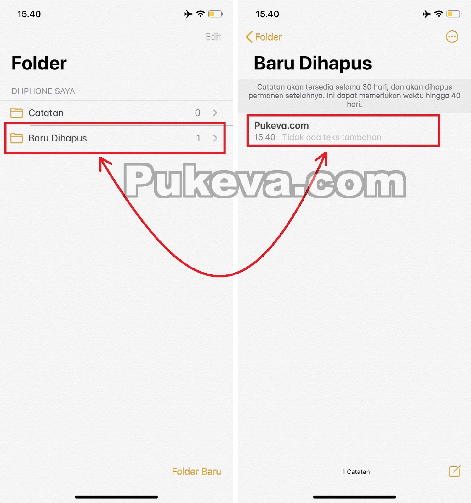 Cara Mengembalikan Catatan Yang Terhapus Hilang Di Iphone Pukeva