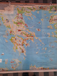 Χάρτης ελληνικής μυθολογίας