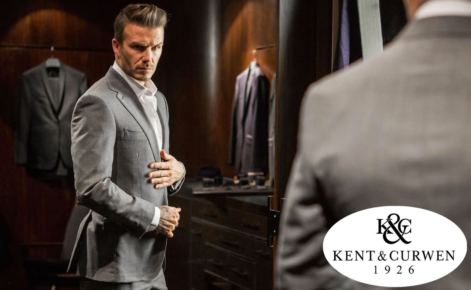 Eniwhere Fashion - Beckham for Kent & Curwen - new collection
