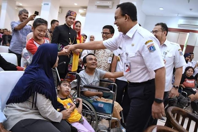 Di Jakarta Penyandang Disabilitas Mendapatkan Bantuan 300 Ribu Per Bulan