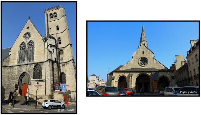 Saint Philibert y teatro de Dijon
